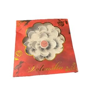 Veleasha Mink Eyelashes Faux 8D Wispy Fluffy Mink Lashes 25Mm Dramatic Long Fake